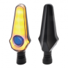 JGO DIRECCIONALES LED RASEN DIR-0056Y-BU TIPO FLAMA SECUENCIAL AMARILLO/AZUL
