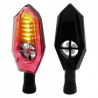 JGO DIRECCIONALES LED RASEN DIR-0054Y-R TIPO ZAFIRO AMARILLO/ROJO