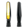 JGO DIRECCIONALES LED RASEN DIR-0015Y-W TIPO PLUMA SECUENCIAL AMARILLO/BLANCO