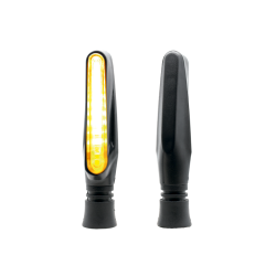 JGO DIRECCIONALES LED RASEN DIR-0015Y-W TIPO PLUMA SECUENCIAL AMARILLO/BLANCO