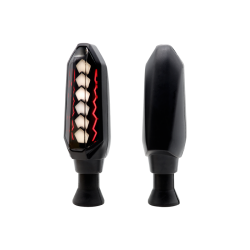 JGO DIRECCIONALES LED RASEN DIR-0001Y-W SECUENCIAL AMARILLO/BLANCO