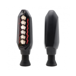 JGO DIRECCIONALES LED RASEN DIR-0001-BU SECUENCIAL AMARILLO/AZUL